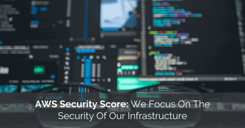 AWS Security Score Security Infrastructure